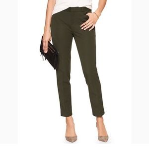Banana republic Sloan curvy fit cropped pants